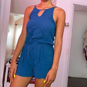 Blue romper